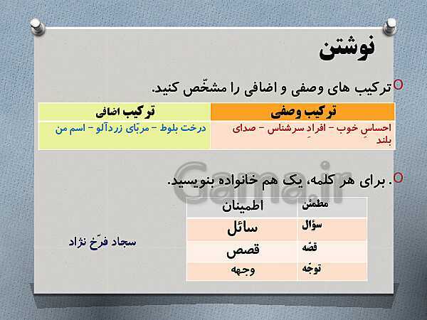 پاورپوینت آموزش کتاب درسی فارسی هفتم | درس 16: آدم آهنی و شاپرک- پیش نمایش