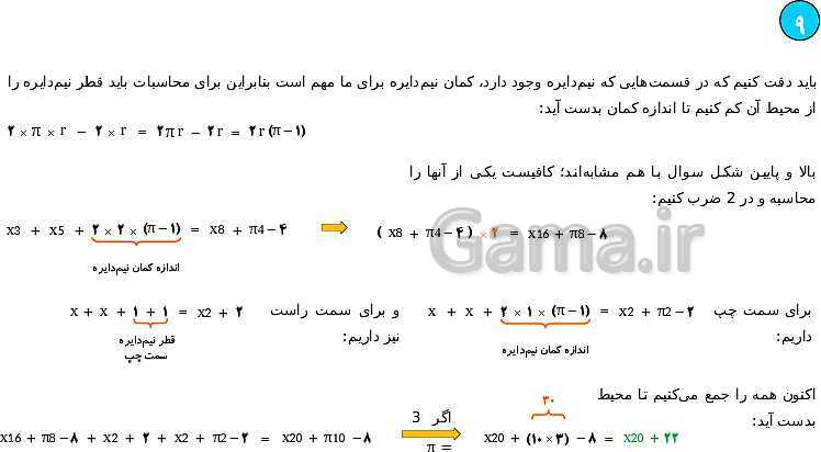 پاورپوینت تمرین‌های تکمیلی ریاضی هفتم | فصل 3: جبر و معادله- پیش نمایش