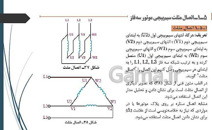 پاورپوینت کتاب محور کابل کشی و سیم پیچی ماشین های الکتریکی یازدهم هنرستان | پودمان 1: شبکه برق و مصرف کننده‌های سه فاز- پیش نمایش