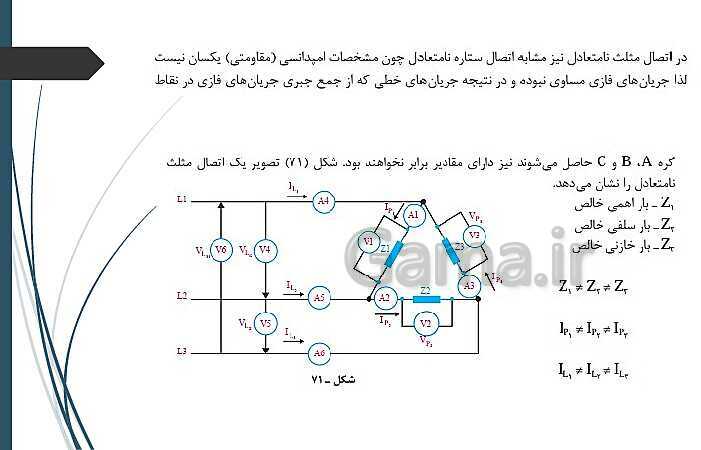 پاورپوینت کتاب محور کابل کشی و سیم پیچی ماشین های الکتریکی یازدهم هنرستان | پودمان 1: شبکه برق و مصرف کننده‌های سه فاز- پیش نمایش