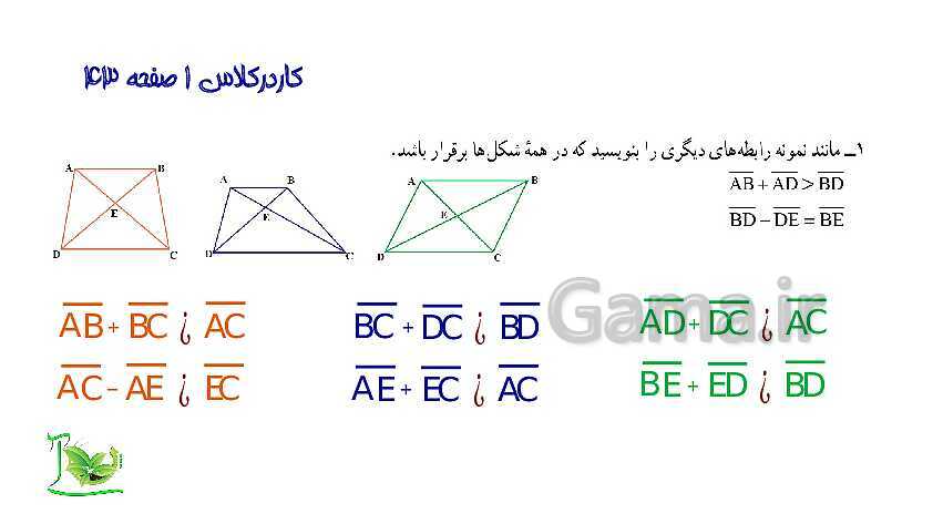 پاورپوینت آموزش کتاب درسی ریاضی هفتم | فصل 4: هندسه و استدلال- پیش نمایش