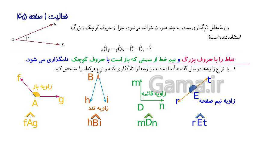 پاورپوینت آموزش کتاب درسی ریاضی هفتم | فصل 4: هندسه و استدلال- پیش نمایش