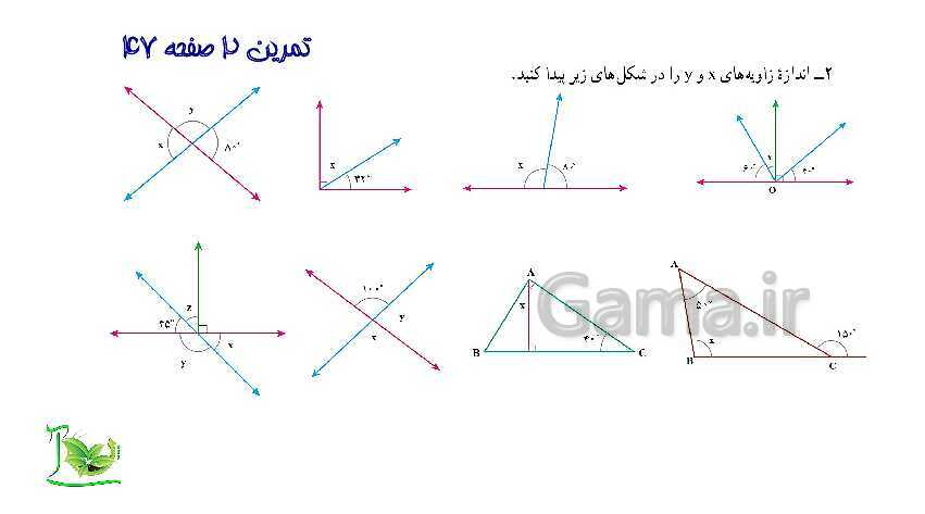 پاورپوینت آموزش کتاب درسی ریاضی هفتم | فصل 4: هندسه و استدلال- پیش نمایش