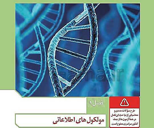 پاورپوینت فصل اول زیست شناسی (3) دوازدهم | گفتار 1: نوکلئیک اسیدها- پیش نمایش