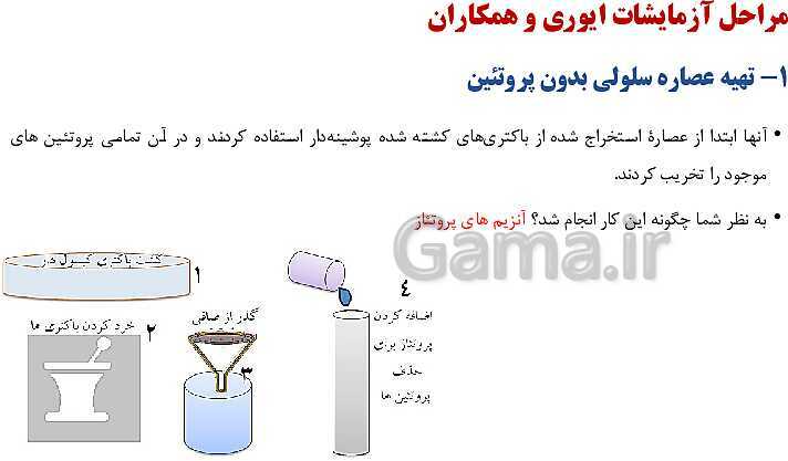 پاورپوینت فصل اول زیست شناسی (3) دوازدهم | گفتار 1: نوکلئیک اسیدها- پیش نمایش