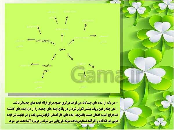 پاورپوینت نگارش هفتم  | درس 5: بندهای بخش میانی (بدنه)- پیش نمایش