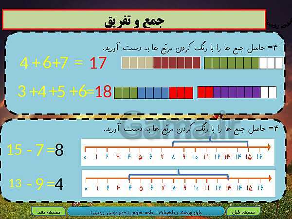 پاورپوینت تدریس کامل ریاضی دوم دبستان | فصل 1: عدد و رقم- پیش نمایش