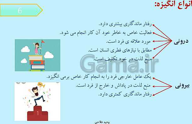 پاورپوینت آموزش روانشناسی یازدهم | درس 7: انگیزه و نگرش- پیش نمایش