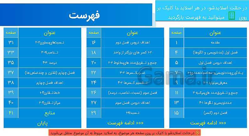 پاورپوینت تحلیل محتوای نیمه اول کتاب ریاضی پنجم ابتدایی از صفحه 2 تا صفحه 86- پیش نمایش