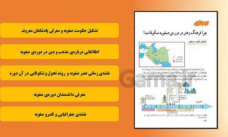 پاورپوینت تحلیل محتوای مطالعات اجتماعی ششم دبستان | فصل 6: سفری به اصفهان- پیش نمایش