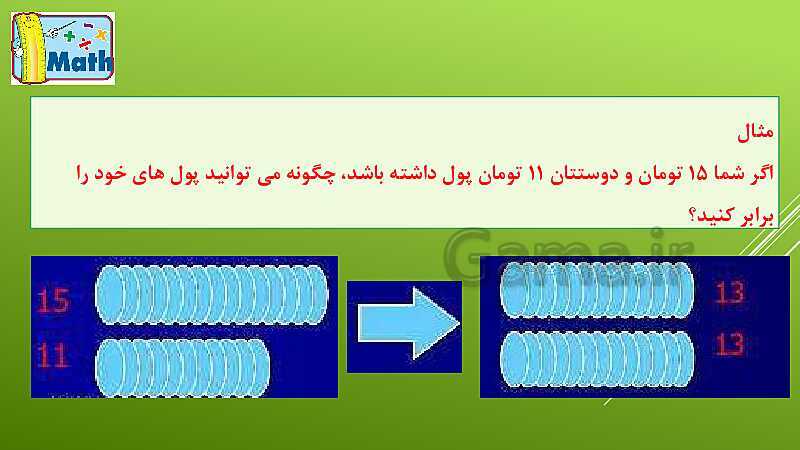 پاورپوینت آموزش ریاضی پنجم دبستان | فصل 7 | درس 2: میانگین- پیش نمایش