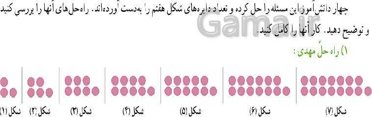 پاورپوینت کتاب محور آموزش ریاضی چهارم دبستان | فصل 1: اعداد و الگوها- پیش نمایش