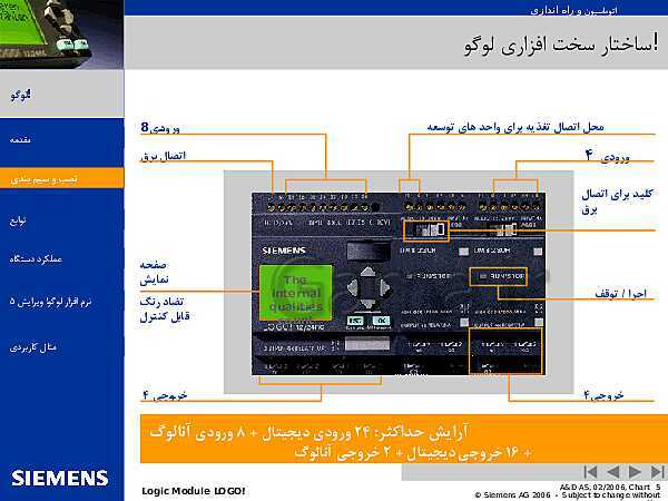 پاورپوینت اتوماسیون و راه اندازی لوگوی زیمنس- پیش نمایش