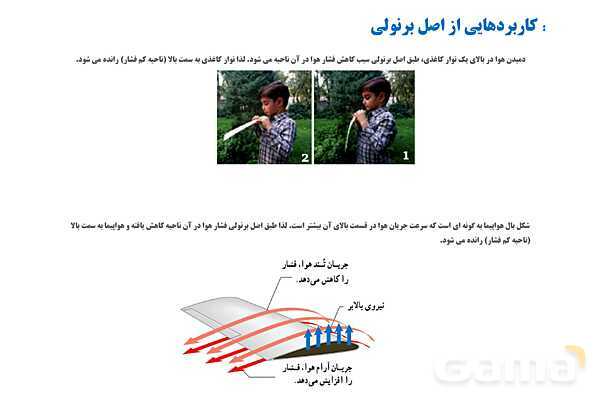 پاورپوینت تدریس و حل تمرین های فیزیک (1) دهم | فصل 2: شناوری و اصل برنولی- پیش نمایش