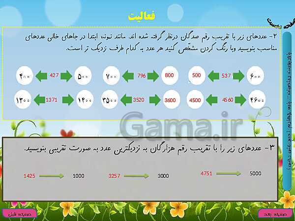 پاورپوینت تدریس کامل ریاضی چهارم دبستان | فصل 3: ضرب و تقسیم- پیش نمایش