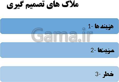 پاورپوینت روانشناسی یازدهم دبیرستان | درس 6: تفکر (2) تصمیم گیری- پیش نمایش