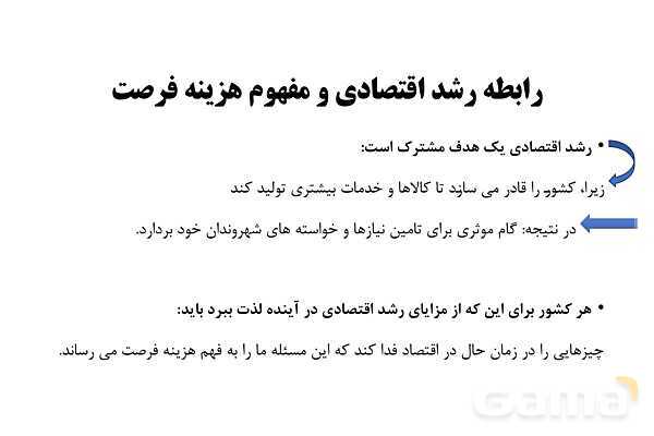 پاورپوینت اقتصاد دهم دبیرستان | درس 11: رشد و پیشرفت اقتصادی- پیش نمایش