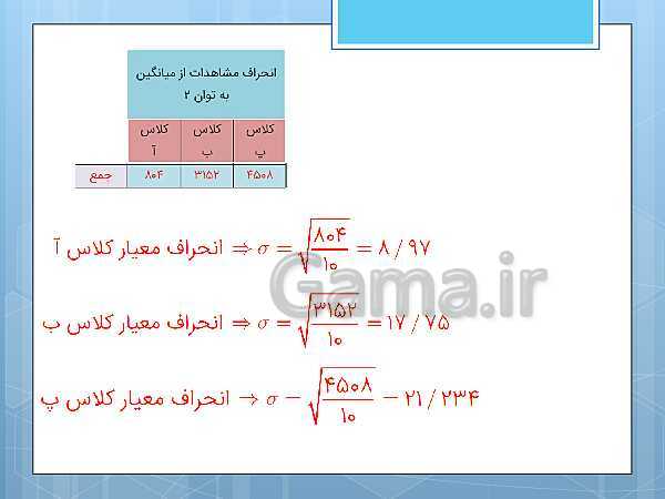 پاورپوینت آموزش و حل کامل فعالیت‌، کار در کلاس و تمرین‌های کل کتاب درسی ریاضی و آمار (1) دهم انسانی- پیش نمایش