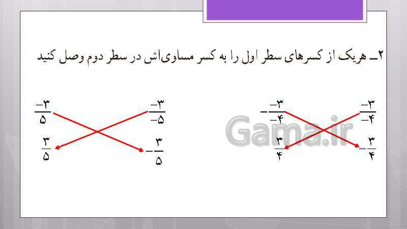 پاورپوینت آموزش و حل کامل فعالیت‌، کار در کلاس و تمرین‌های کل کتاب درسی ریاضی هشتم - پیش نمایش