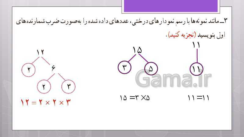 پاورپوینت آموزش و حل کامل فعالیت‌، کار در کلاس و تمرین‌های کل کتاب درسی ریاضی هشتم - پیش نمایش