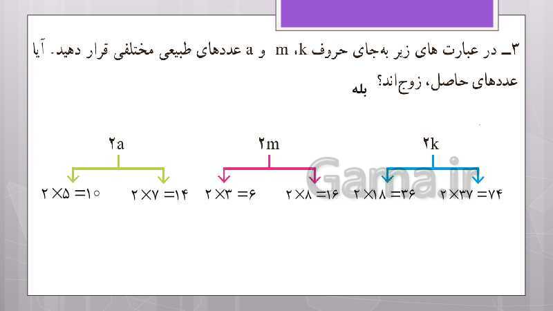 پاورپوینت آموزش و حل کامل فعالیت‌، کار در کلاس و تمرین‌های کل کتاب درسی ریاضی هشتم - پیش نمایش