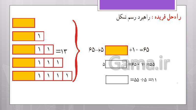 پاورپوینت آموزش و حل کامل فعالیت‌، کار در کلاس و تمرین‌های کل کتاب درسی ریاضی هشتم - پیش نمایش