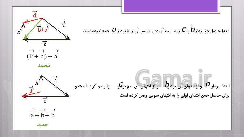 پاورپوینت آموزش و حل کامل فعالیت‌، کار در کلاس و تمرین‌های کل کتاب درسی ریاضی هشتم - پیش نمایش