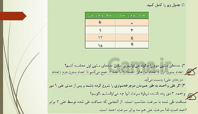  پاورپوینت آموزش و حل کامل فعالیت‌، کار در کلاس و تمرین‌های کل کتاب درسی ریاضی (1) فنی دهم هنرستان- پیش نمایش