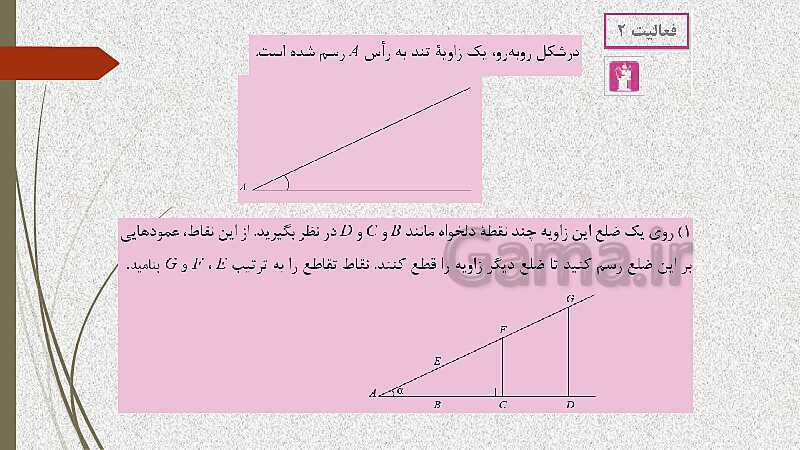  پاورپوینت آموزش و حل کامل فعالیت‌، کار در کلاس و تمرین‌های کل کتاب درسی ریاضی (1) فنی دهم هنرستان- پیش نمایش