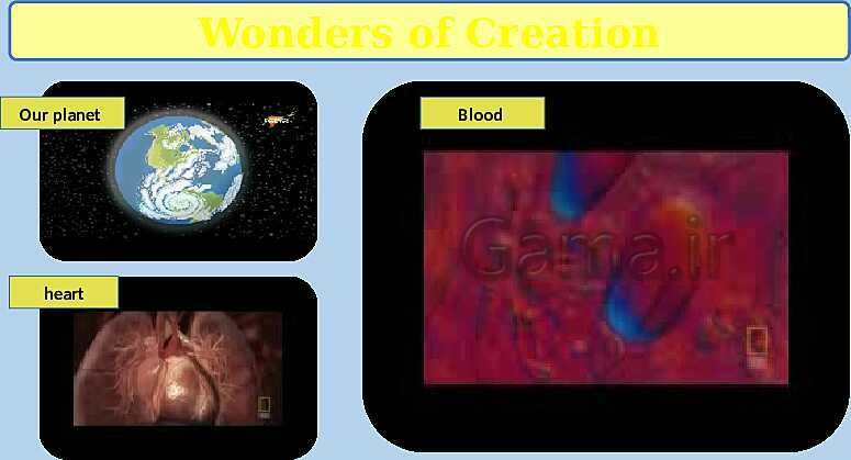 پاورپوینت تدریس کامل درس دوم زبان انگلیسی (1) دهم | درس 2: Wonders of Creation- پیش نمایش