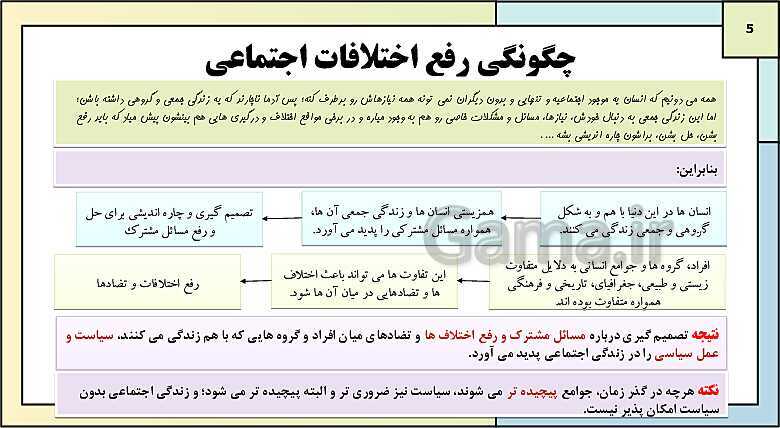 پاورپوینت تدریس کتاب درسی جامعه شناسی (3) دوازدهم انسانی | درس 6: قدرت اجتماعی- پیش نمایش