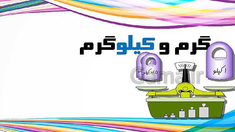 پاورپوینت آموزش گرم و کیلوگرم - پیش نمایش