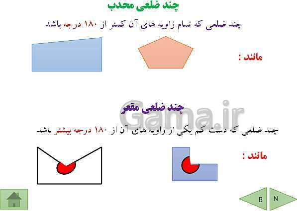 پاورپوینت آموزشی فصل سوم ریاضی هشتم | چندضلعی ها- پیش نمایش