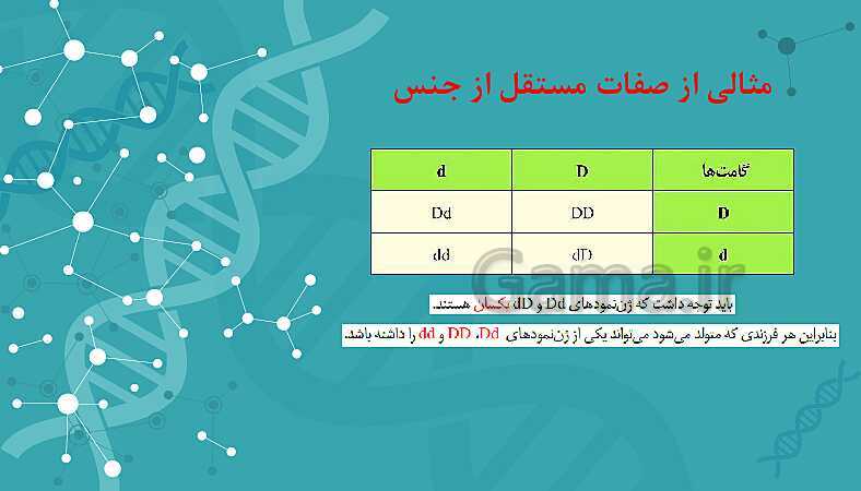 پاورپوینت تدریس زیست شناسی سال دوازدهم | فصل 3: انتقال اطلاعات در نسل‌ها- پیش نمایش