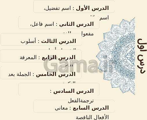 پاورپوینت آموزش ترجمه متن، قواعد و تمارین درس 1: مَواعِظُ قَیِّمَةٌ- پیش نمایش