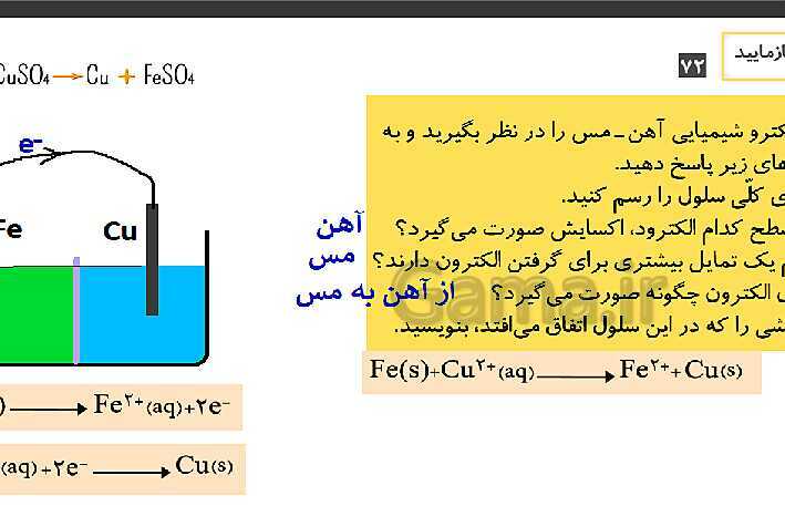 پاورپوینت تدریس شیمی فنی هنرستان | پودمان 4: الکتروشیمی- پیش نمایش