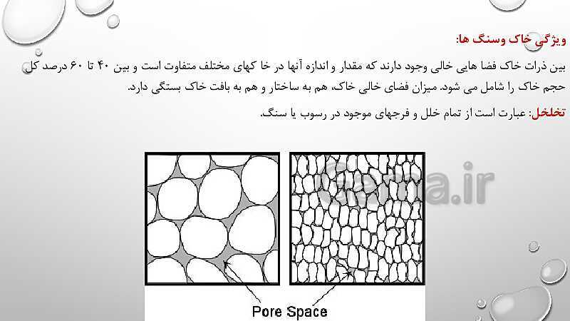 پاورپوینت علوم تجربی هفتم استعدادهای درخشان | فصل 7: سفر آب درون زمین- پیش نمایش