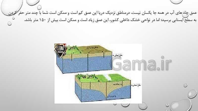 پاورپوینت علوم تجربی هفتم استعدادهای درخشان | فصل 7: سفر آب درون زمین- پیش نمایش