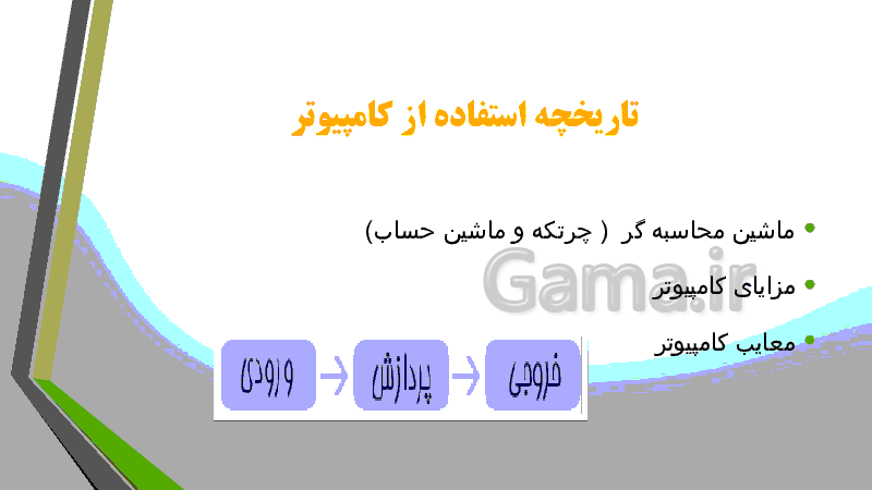 پاورپوینت آموزش مبانی کامپیوتر و سخت افزار های جانبی- پیش نمایش