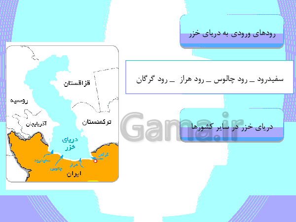پاورپوینت مطالعات اجتماعی پایه ششم دبستان  | درس 17: ویژگی‌های دریاهای ایران- پیش نمایش