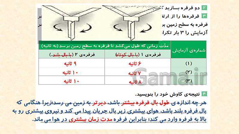 پاورپوینت تدریس علوم پنجم ابتدائی | درس 1: زنگ علوم (کاوشگری با تغییر عامل‌ها)- پیش نمایش