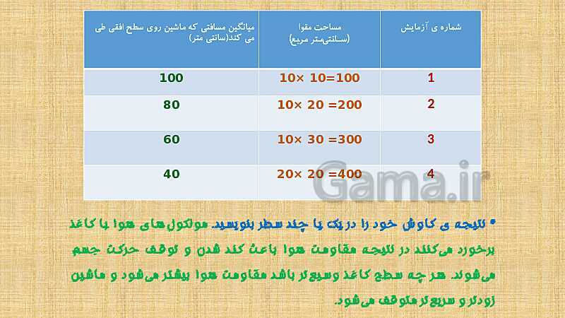 پاورپوینت درس هفتم علوم تجربی ششم دبستان | ورزش و نیرو (2)- پیش نمایش