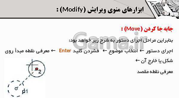 پاورپوینت پودمان 4: ترسیم با رایانه | درس نقشه کشی فنی رایانه‌ای پایه دهم شاخه فنی- پیش نمایش