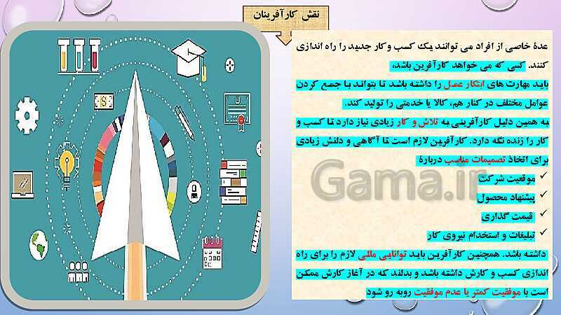 پاورپوینت اقتصاد دهم | درس 1: کسب و کار و کارآفرینی- پیش نمایش