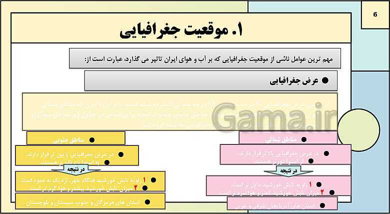 پاورپوینت تدریس درس 5: آب و هوای ایران | جغرافیای ایران دوره دوم متوسطه- پیش نمایش