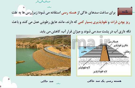 پاورپوینت تدریس فصل چهارم: زمین شناسی و سازه های مهندسی | زمین شناسی یازدهم- پیش نمایش