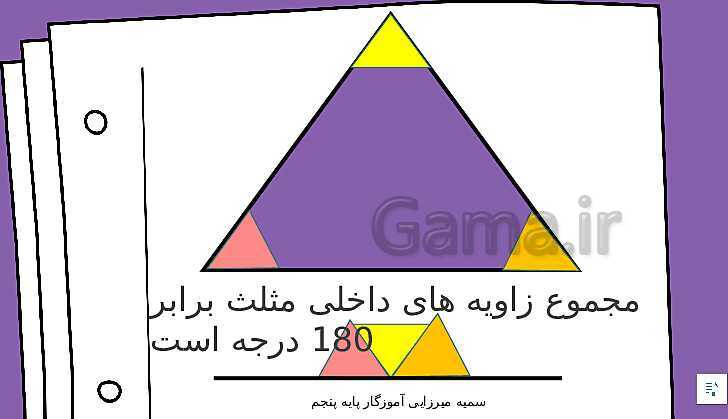 پاورپوینت ریاضی پنجم دبستان | فصل 4: تقارن و چند ضلعی ها- پیش نمایش