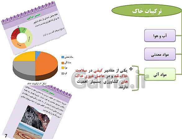 پاورپوینت آموزش درس 2: خاک، بستر زندگی | کتاب انسان و محیط زیست سال یازدهم- پیش نمایش