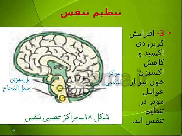 پاورپوینت فصل سوم زیست دهم: تبادلات گازی- پیش نمایش