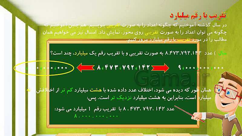 پاورپوینت آموزش فصل اول ریاضی پنجم ابتدایی: عددنویسی و الگوها- پیش نمایش